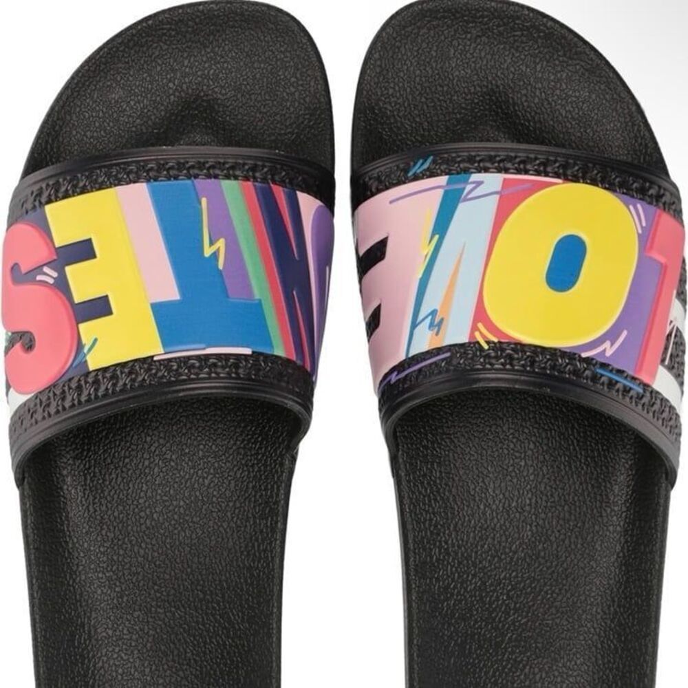 adidas originals Adilette Slide Kris Andrew Small Pride Collection Size 9
